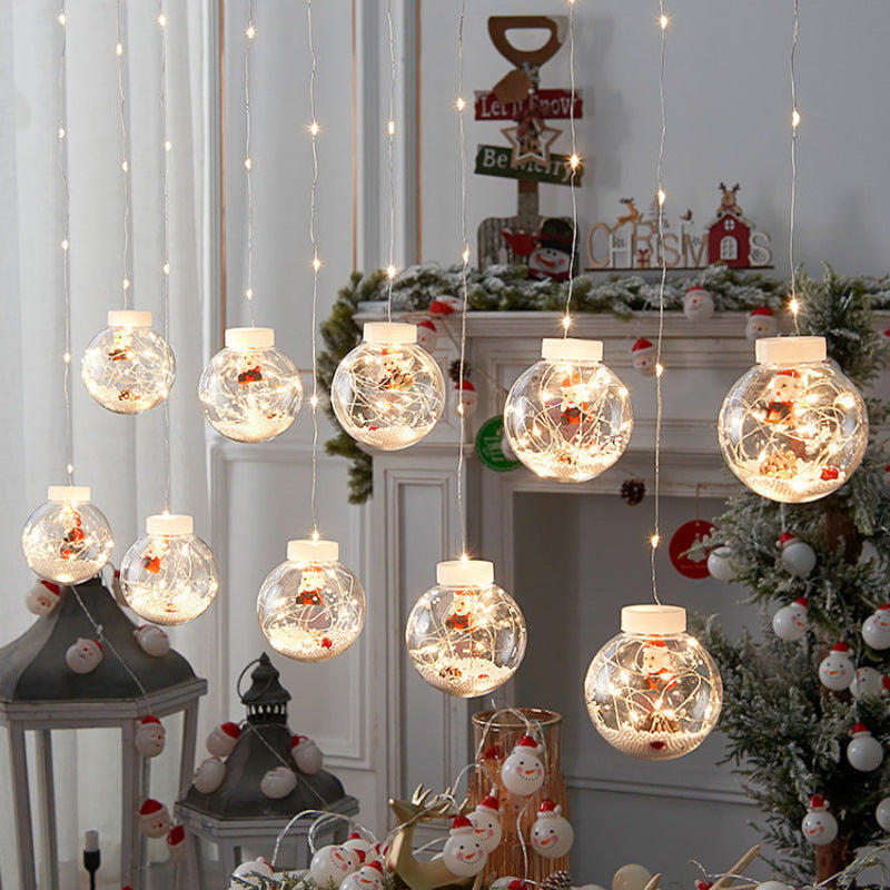 Christmas Santa Claus Ball Lights