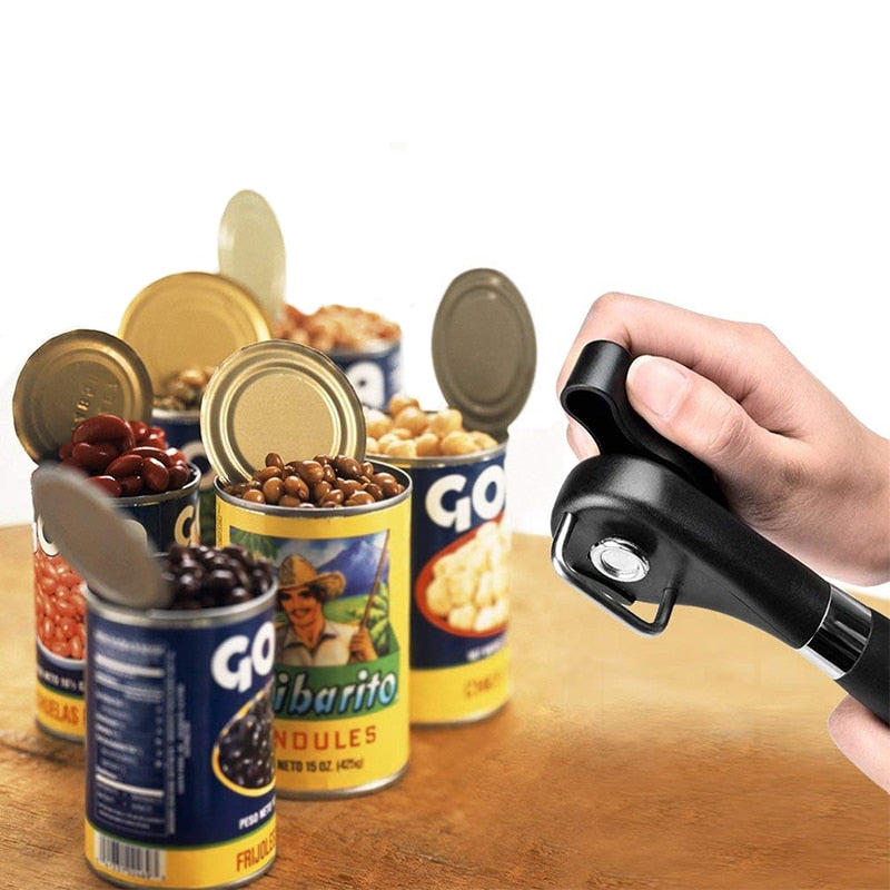 Manual Can And Bottle Opener Stainless Steel