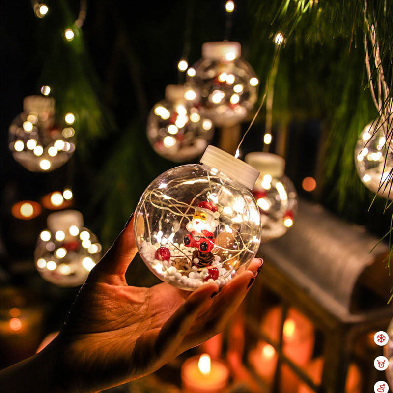 Christmas Santa Claus Ball Lights