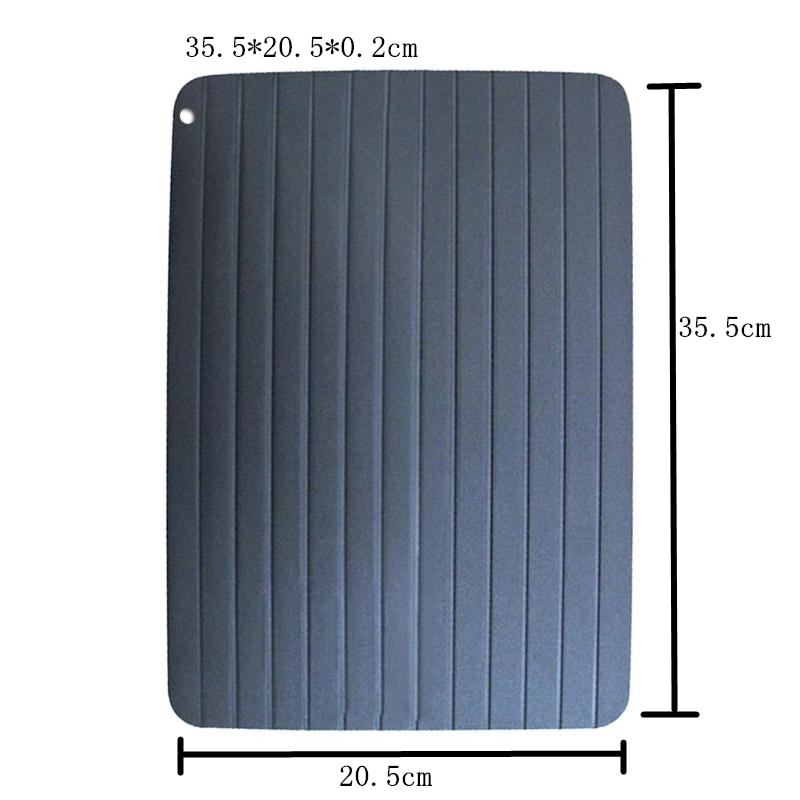 Fast Defrost and Thaw Tray Frozen (Food Meat Fruit)